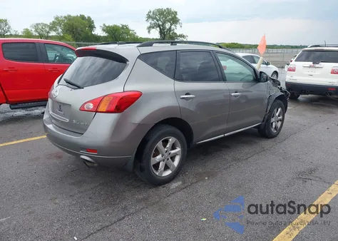 2009 Nissan Murano Sl z USA, uszkodzony, nr VIN JN8AZ18W09W123417
